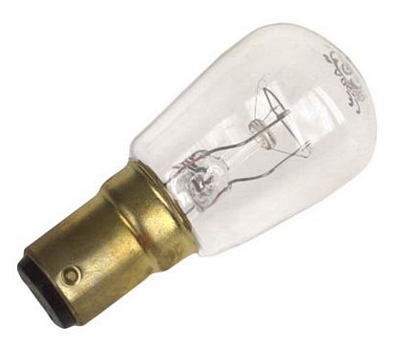 pour les appareils Lampe pygmée Marque Crompton culot à baïonnette SBC/B15 Ampoule Transparente 25W Lot de 10 