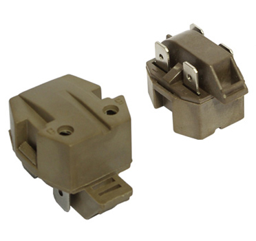 Kit 2 Relais Démarrage + 2 Protections Surcharge Compresseur Frigo - 3 Broches 15 Ohm, 1/4 HP