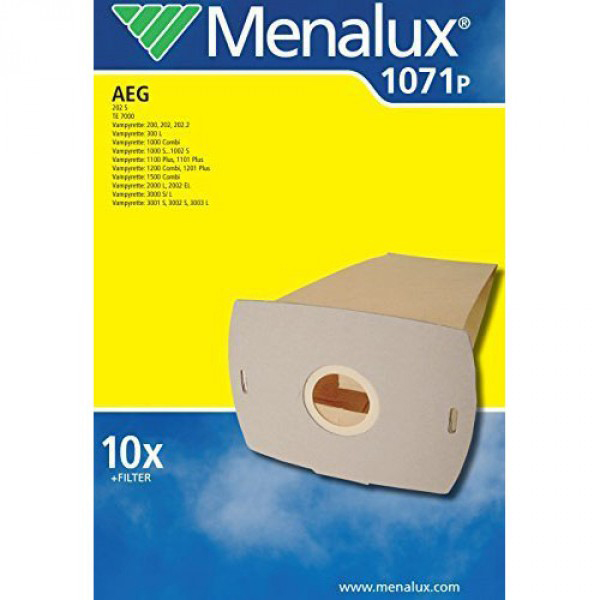 5 Sacchetti Microfibra Per AEG Vampyr E Vampyrette - Compatibili Gecasa A103MF - Made In Italy
