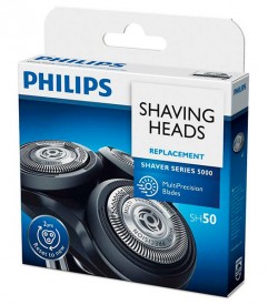 3 TETES RASOIR PHILIPS serie 5000  AQUATOUCH SH50/50