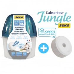 ABSORBEUR D'HUMIDITE SEKO + GALET RECHARGE 500g