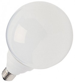AMPOULE FLUOCOMPACTE E27 - 20 W  GLOBE                 145 x 95