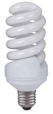 AMPOULE FLUOCOMPACTE E27 - 20 W  SPIRALE            d.55 x 100