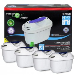 CARTOUCHES FILTRANTES COMPATIBLES BRITA MAXTRA+ x4