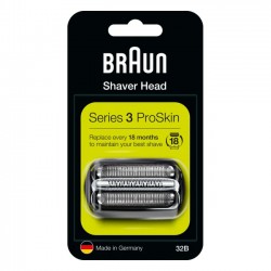 CASSETTE RASAGE 32B RASOIR BRAUN Serie 3  300/340  Noir