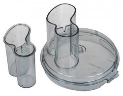 COUVERCLE + POUSSOIR DOUBLE MASTERCHEF - MOULINETTE MOULINEX 5867575