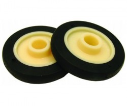 GALETS SUPPORT TAMBOUR x2 SECHE-LINGE HOOVER