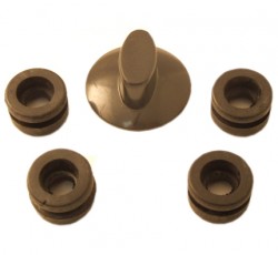 MANETTE NOIRE POUR PLAQUE DE CUISSON AIRLUX - VALBERG