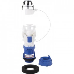 MECANISME DE CHASSE DOUBLE 3/6L A CABLE + ROBINET