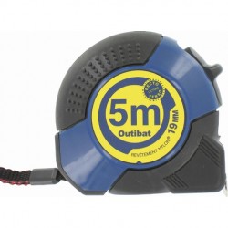 METRE RUBAN  5 M. AVEC BLOCAGE SOFTECH