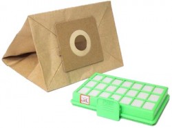 SACS ORIGINE + FILTRE HEPA ASPIRATEUR ZELIO MOULINEX   x10       = 618