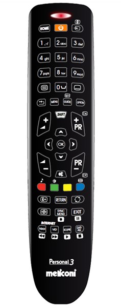 TELECOMMANDE TV SONY  PERSONAL3 GUMBODY MELICONI