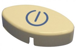 TOUCHE BLANCHE MARCHE/ARRET LAVE VAISSELLE INDESIT  C00143006