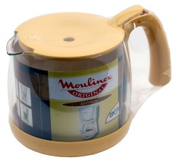 VERSEUSE DIVINYS 10/15T JAUNE + COUVERCLE CAFETIERE MOULINEX  A15BOE