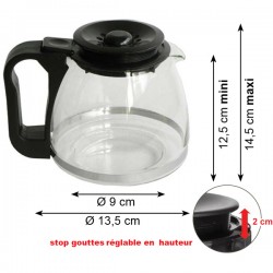 VERSEUSE UNIVERSELLE CONIQUE CAFETIERE