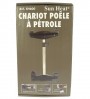 CHARIOT SUPPORT POELE A PETROLE  40 x 30
