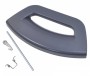 POIGNEE DE HUBLOT GRISE FUTURA LAVE-LINGE HOTPOINT - ARISTON